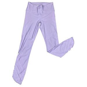 Under Armour‎ Womens Compression Leggings Small HeatGear Lavender Purple